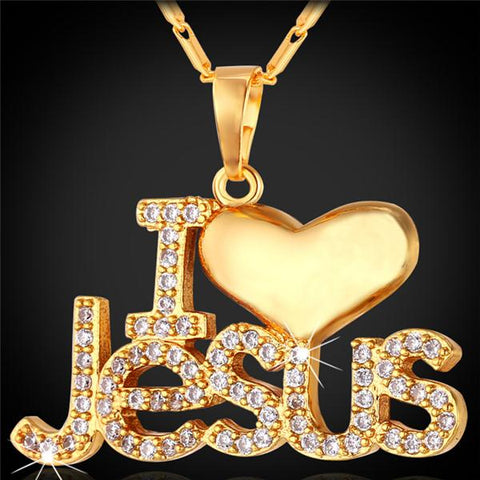 Jesus Necklace Women Men