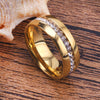 Wedding Ring for Men / Women Gold Color