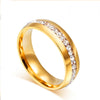 Wedding Ring for Men / Women Gold Color