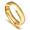 Wedding Ring for Men / Women Gold Color